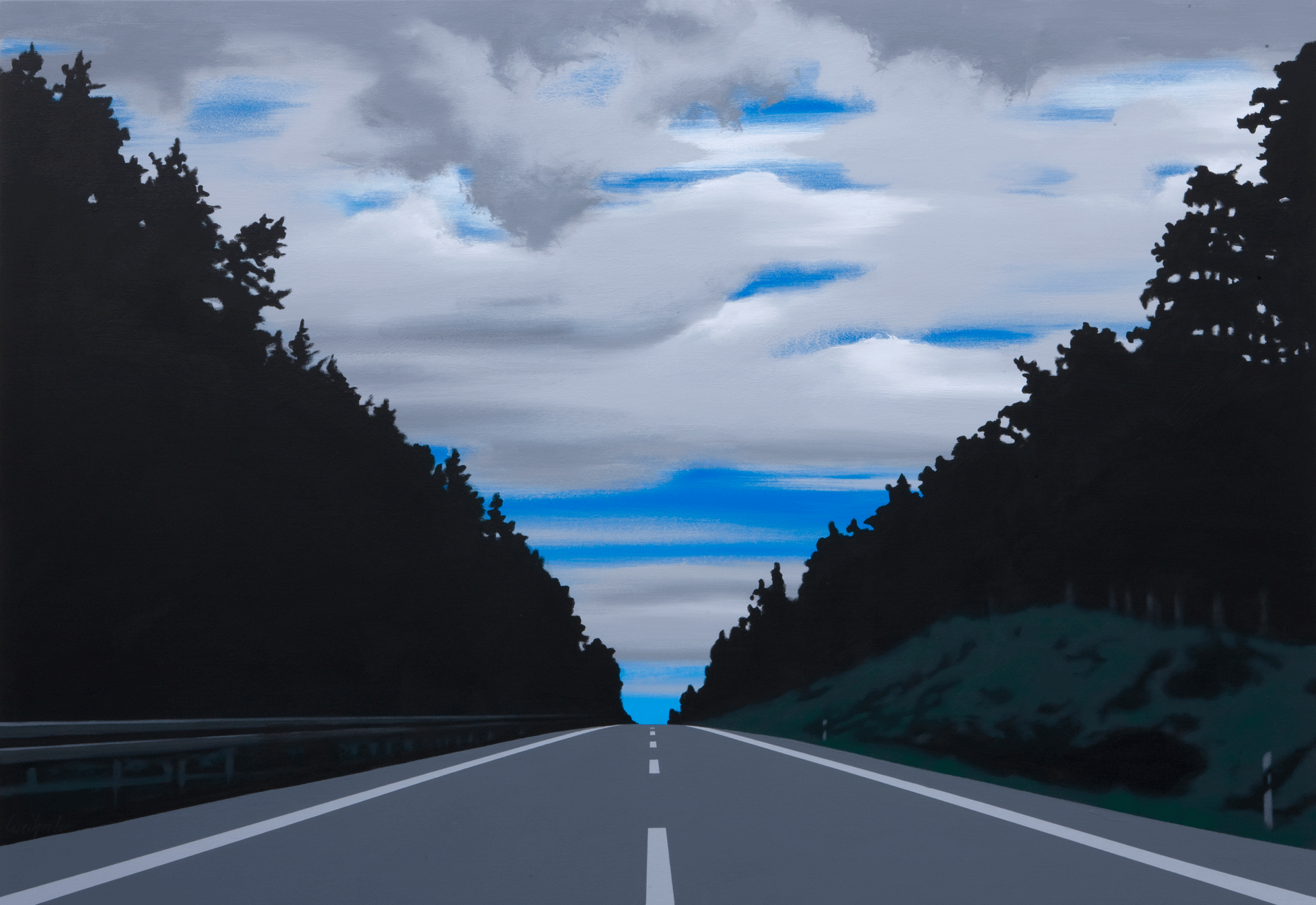 Alles wird gut | 2010 | Acryl auf Leinwand | 110 x 160 cm